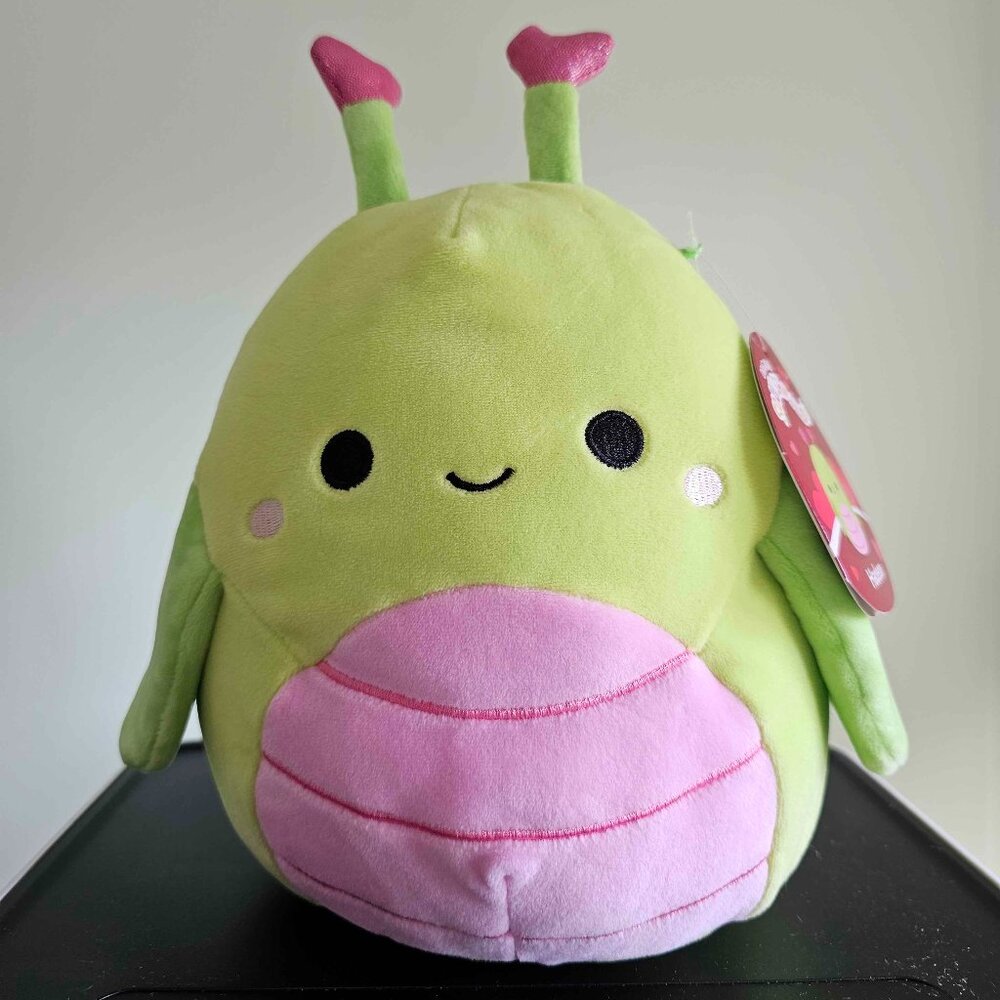 NWT 8" Hadeon the green grasshopper Squishmallow